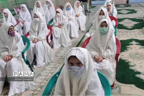 برگزاری جشن تکلیف دختران مدرسه شهید آتوت منطقه ۱۴