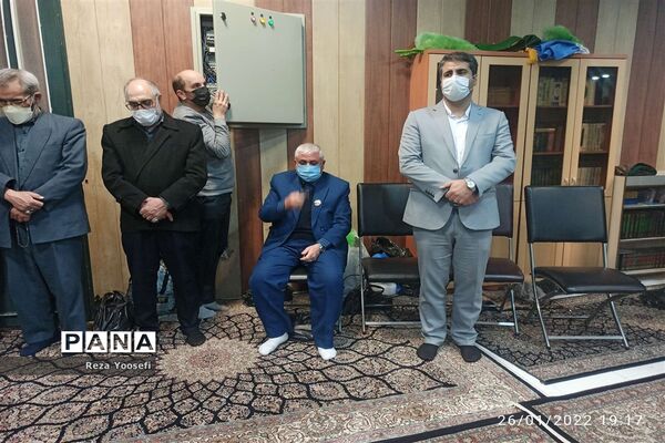 مراسم وداع با شهید گمنام در شهرستان شهریار