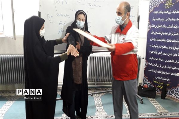 برگزاری دوره آموزشی شکستگی و آتل‌بندی در جوادآباد