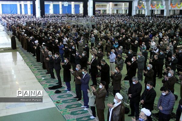 راهپیمایی  نمازگزاران تهرانی در حمایت از مردم مظلوم یمن