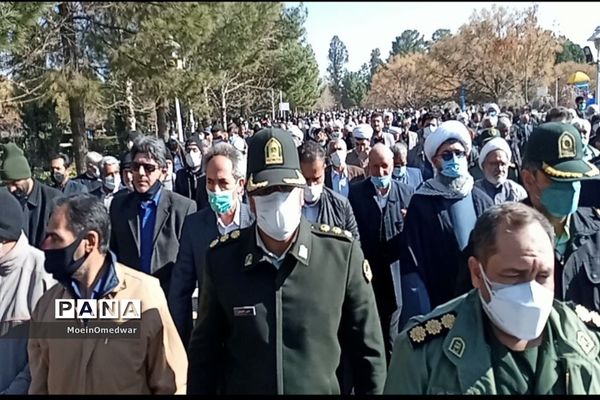 حمایت نمازگزاران جمعه کاشمر از مردم مظلوم یمن