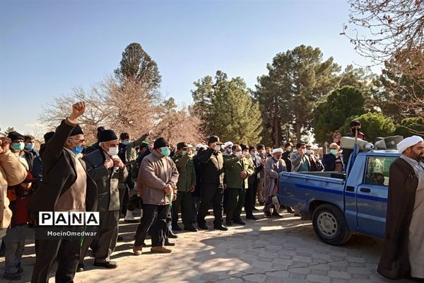 حمایت نمازگزاران جمعه کاشمر از مردم مظلوم یمن