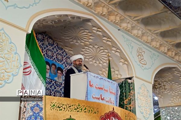 برپایی نماز جمعه کاشمر در جوار امامزاده سید حمزه (ع)