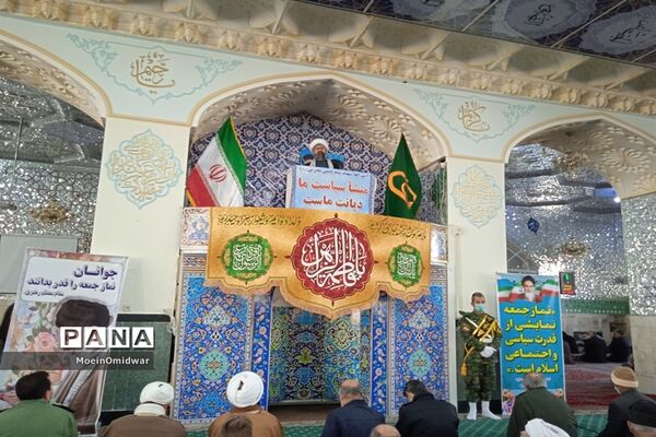 برپایی نماز جمعه کاشمر در جوار امامزاده سید حمزه (ع)
