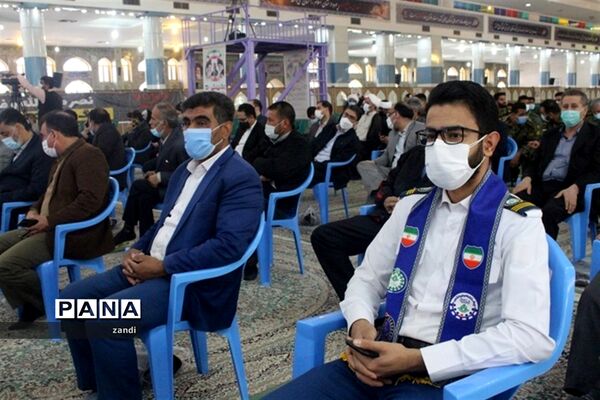 حضور پیشتازان سازمان دانش‌آموزی در مراسم 12 بهمن