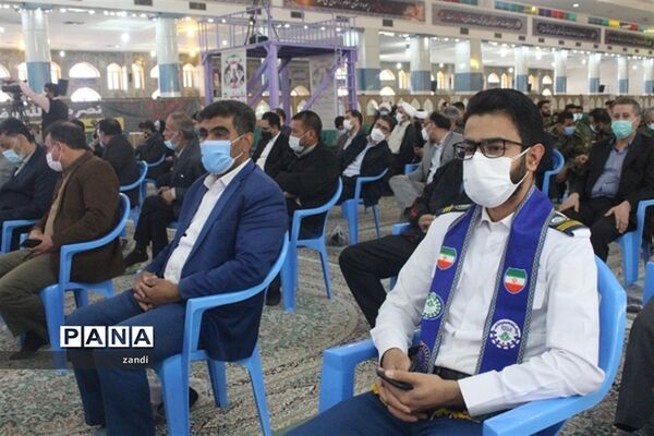 حضور پیشتازان سازمان دانش‌آموزی در مراسم 12 بهمن