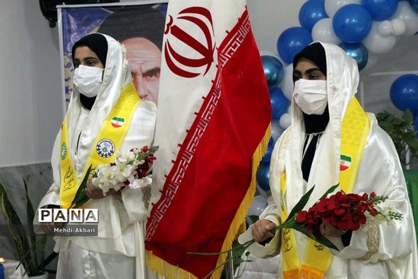 آیین نواختن زنگ انقلاب در ناحیه 4 اهواز