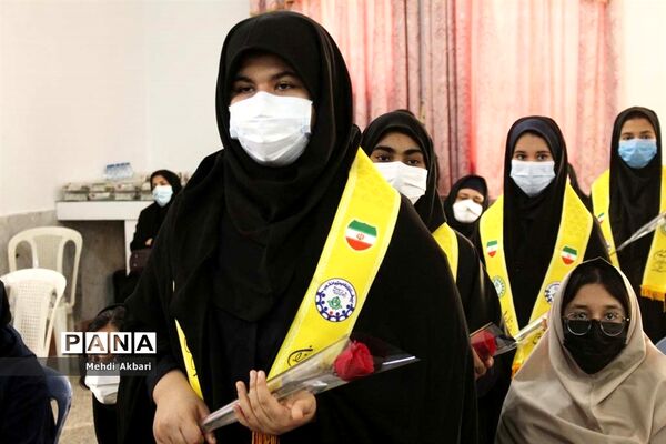آیین نواختن زنگ انقلاب در ناحیه 4 اهواز