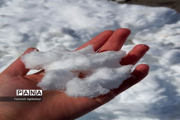 روز دل انگیز برفی درمنظریه شهرکرد