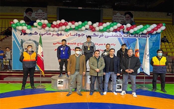 نایب قهرمانی دانش‌آموز بهبهانی در مسابقات کشتی فرنگی جوانان، قهرمانی کشور