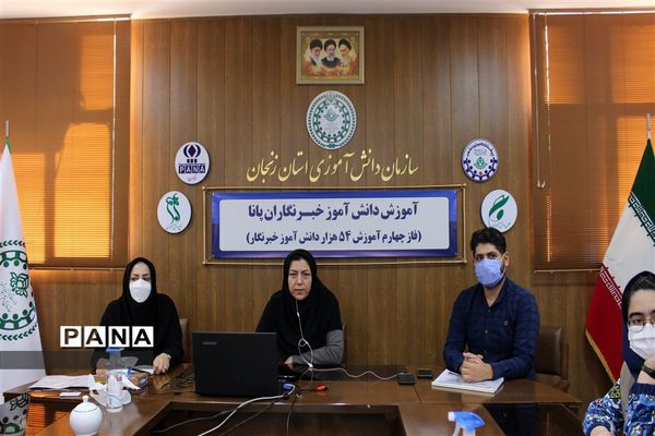 آموزش خبرنگاری دانش آموزان پیشتاز زنجان