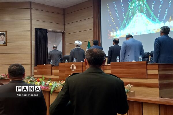 برگزاری شورای اداری و آیین تکریم و معارفه فرماندار کاشمر