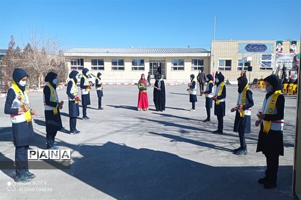 آیین افتتاح و بهره‌برداری از دبیرستان غیاثی جندان