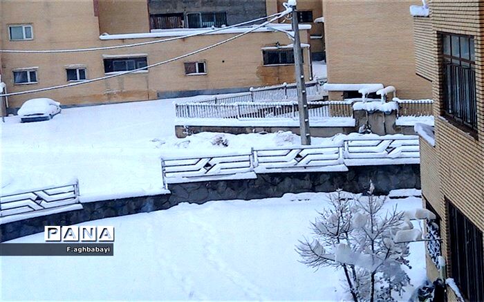 تعطیل شدن مدارس چهارمحال و بختیاری به‌دلیل بارش برف