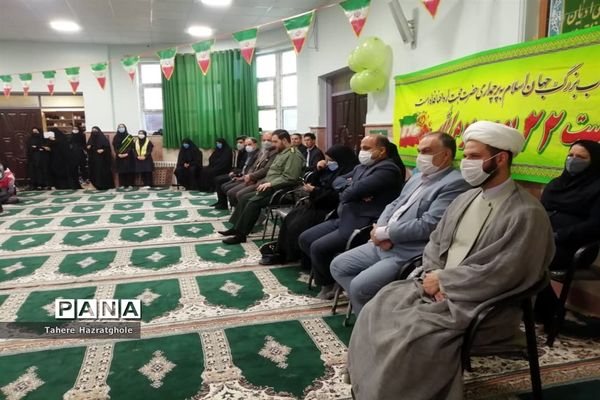 نواختن زنگ انقلاب در مدارس آموزش و پرورش ملارد