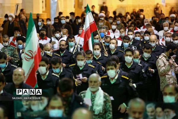 گرامیداشت ایام الله دهه فجر با حضور نیروهای مسلح در قم