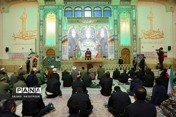گرامیداشت ایام الله دهه فجر با حضور نیروهای مسلح در قم