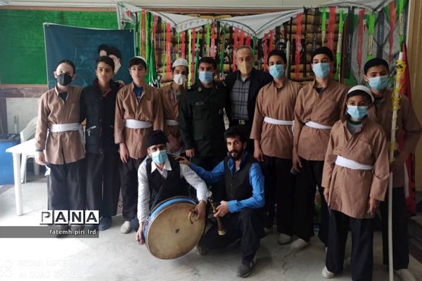 مراسم زنگ گلبانگ انقلاب در استان قزوین