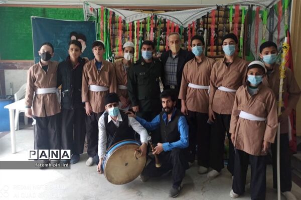 مراسم زنگ گلبانگ انقلاب در استان قزوین