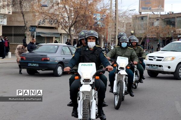 گرامیداشت 12 بهمن و مراسم گلبانگ انقلاب در میدان مرکزی تربت جام