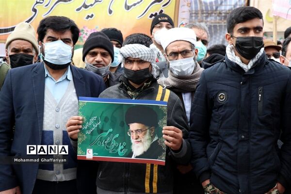 گرامیداشت 12 بهمن و مراسم گلبانگ انقلاب در میدان مرکزی تربت جام
