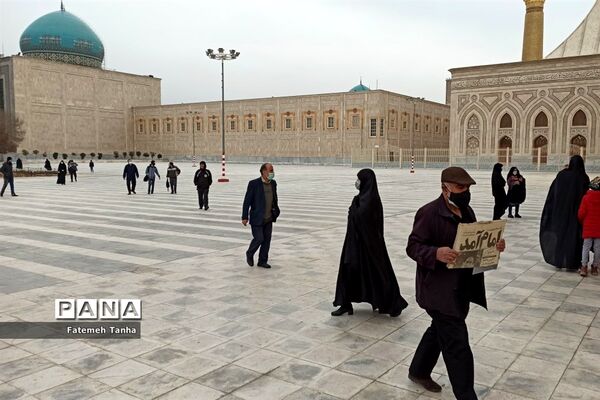 مراسم گرامیداشت ۱۲ بهمن در حرم امام خمینی (ره)