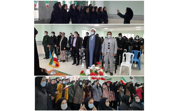 برگزاری جشن انقلاب  در مدارس ایلام