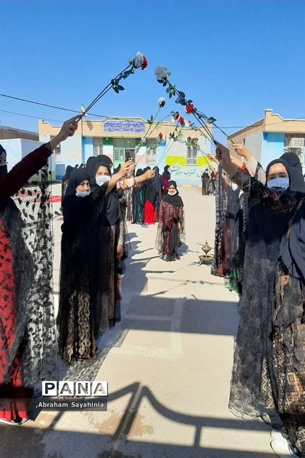 برنامه ویژه مدرسه در حمیدیه