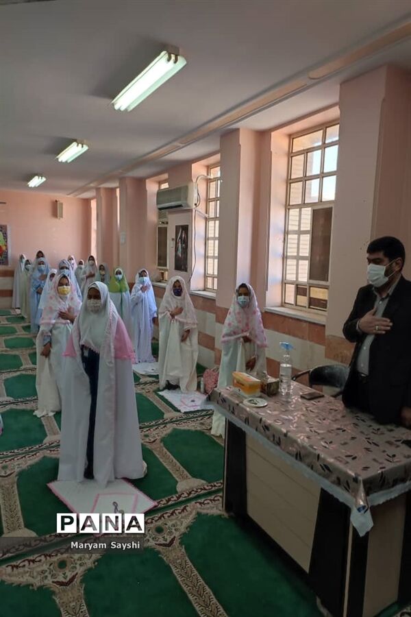 آغاز بهار معنوی دانش‌آموزان دبستان صدرالسادات حمیدیه