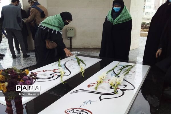برگزاری آیین غبار‌رویی مزار شهدای گمنام شهرستان رباط‌کریم