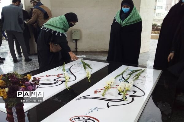 برگزاری آیین غبار‌رویی مزار شهدای گمنام شهرستان رباط‌کریم