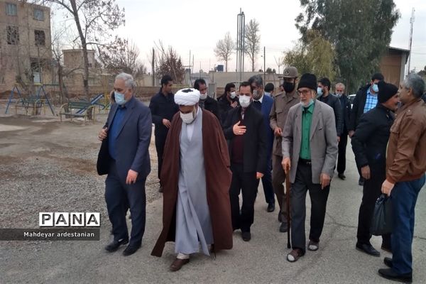 عطرافشانی و گلباران مزار شهدای جوادآباد