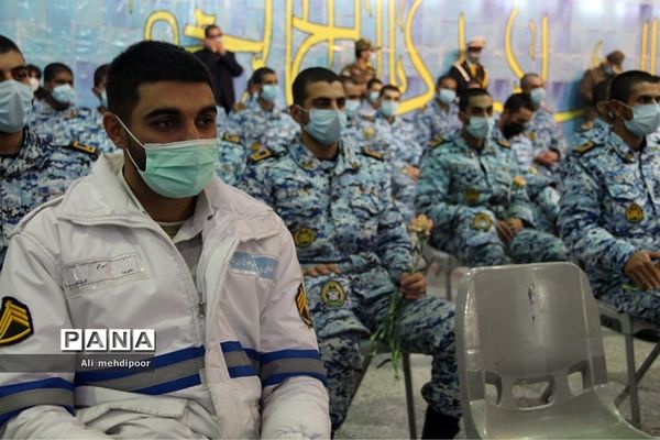 گلباران مزار شهدا در بهشت زهرای تهران