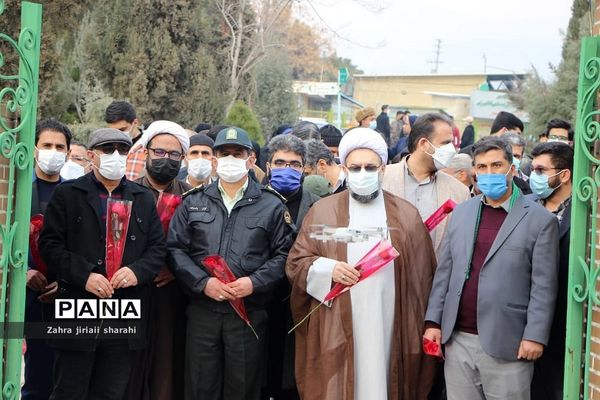 مراسم بزرگداشت دهه فجر در خاورشهر