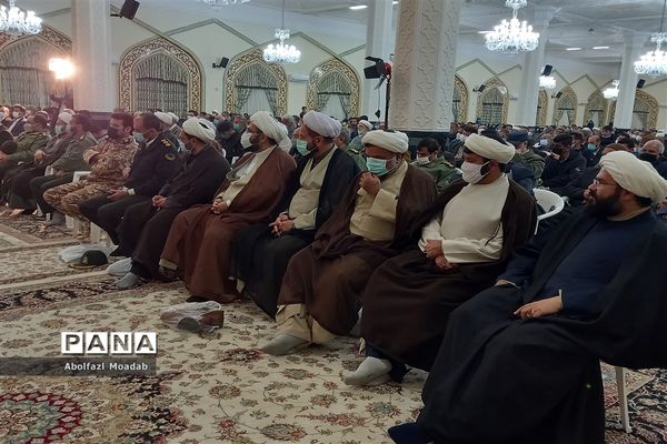 مراسم یادواره شهدای روحانی منطقه ترشیز کهن