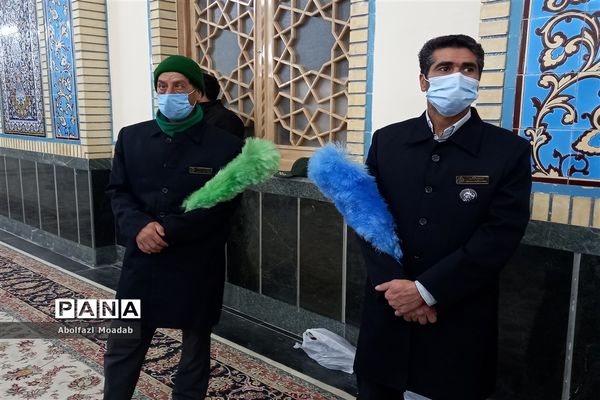 مراسم یادواره شهدای روحانی منطقه ترشیز کهن