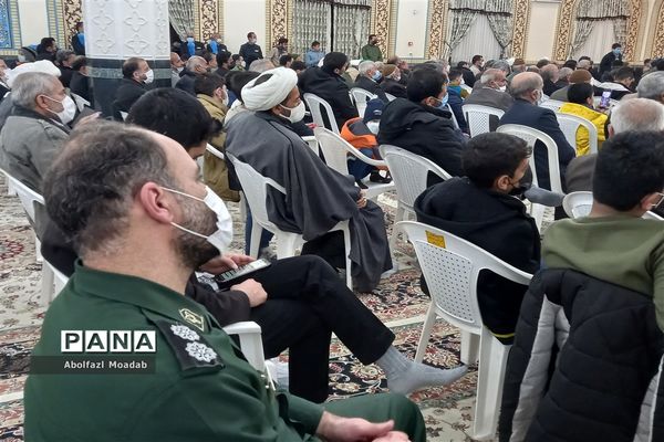 مراسم یادواره شهدای روحانی منطقه ترشیز کهن