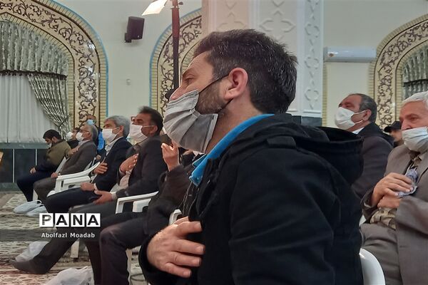 مراسم یادواره شهدای روحانی منطقه ترشیز کهن