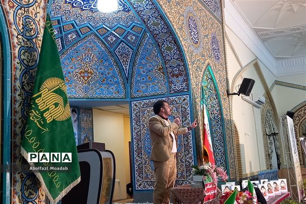 مراسم یادواره شهدای روحانی منطقه ترشیز کهن