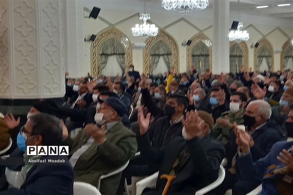 مراسم یادواره شهدای روحانی منطقه ترشیز کهن