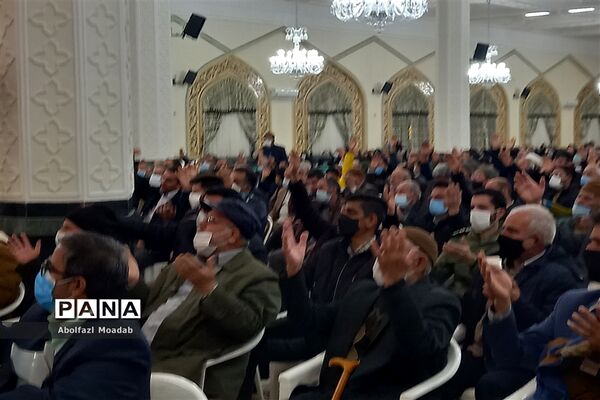 مراسم یادواره شهدای روحانی منطقه ترشیز کهن