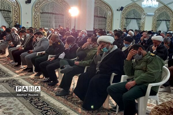 مراسم یادواره شهدای روحانی منطقه ترشیز کهن