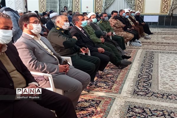 مراسم یادواره شهدای روحانی منطقه ترشیز کهن