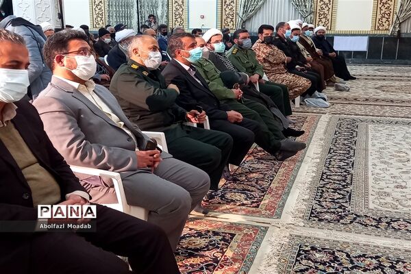 مراسم یادواره شهدای روحانی منطقه ترشیز کهن