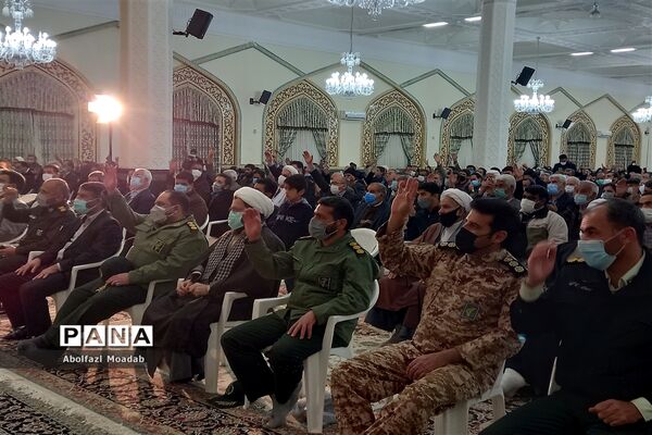 مراسم یادواره شهدای روحانی منطقه ترشیز کهن