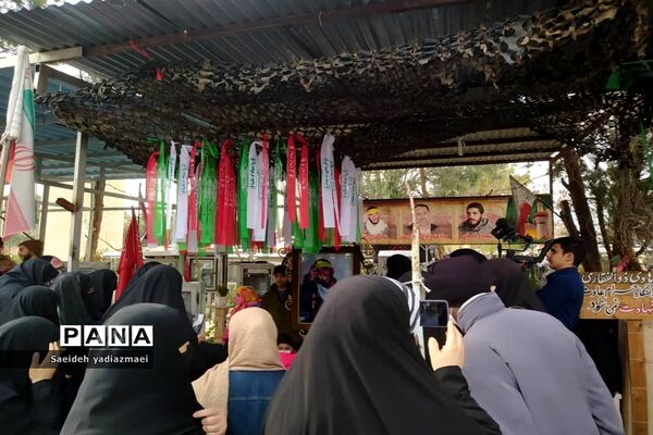 مراسم یادبود شهید مدافع حرم  محمد هادی ذورالفقاری