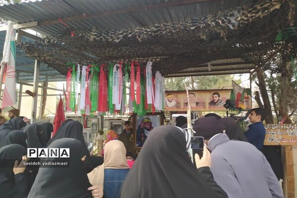 مراسم یادبود شهید مدافع حرم  محمد هادی ذورالفقاری