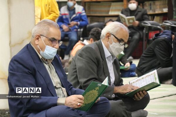 مراسم یادبود آیت‌الله صافی‌گلپایگانی در شهرستان قدس