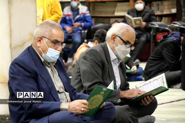 مراسم یادبود آیت‌الله صافی‌گلپایگانی در شهرستان قدس