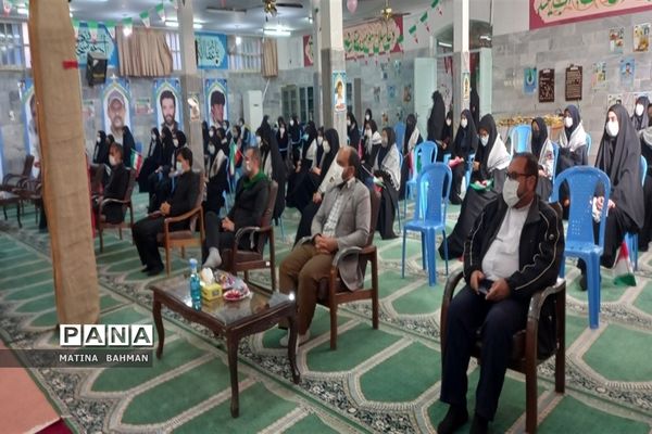 مراسم بزرگداشت سالروز شهادت امام هادی(ع) در دبیرستان امامی قم